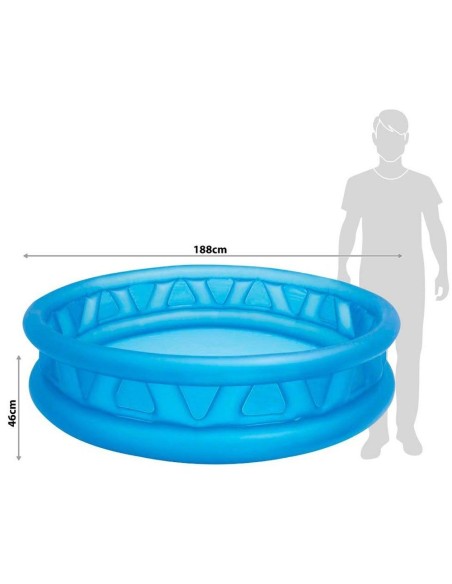 Piscine Gonflable Capsule Nacrée 188x46 Intex