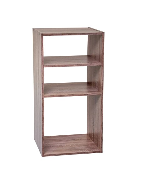 Étagère 2+1 Cases Mix'N'Modul Naturel Five