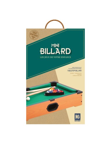 Jeu De Table Mini Billard Mister Gadget