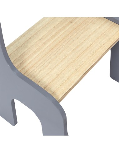 Chaise Pour Enfant Dino Gris Home Deco Kids