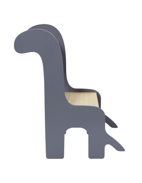 Chaise Pour Enfant Dino Gris Home Deco Kids