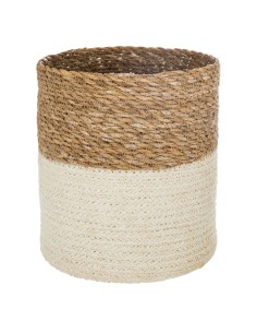Lot De 4 Paniers En Jute Seagrass Blanc Atmosphera 2