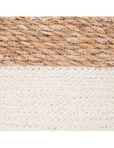 Lot De 4 Paniers En Jute Seagrass Blanc Atmosphera