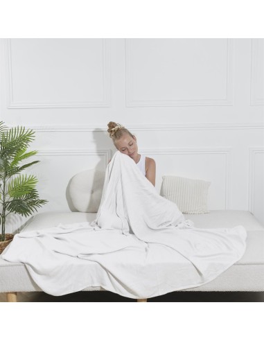 Couvre Lit Bambou Rafraîchissant 150x200 Home Deco Factory