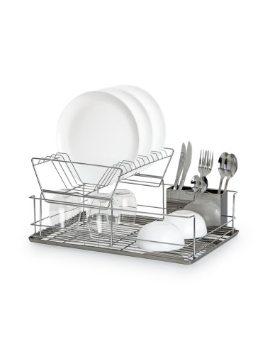 Égouttoir À Vaisselle 2 Niveaux En Inox Five