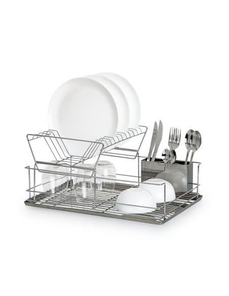 Égouttoir À Vaisselle 2 Niveaux En Inox Five