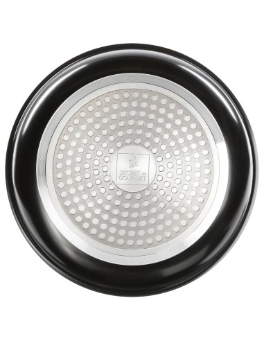 Lot De 2 Poêles En Aluminium Noir Five