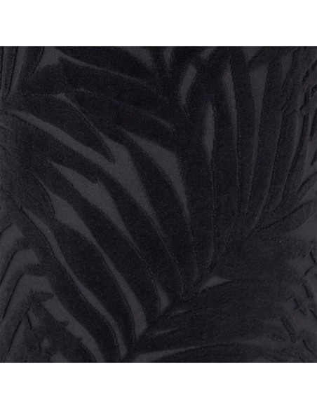 Pouf Leaf Noir Home Deco Factory