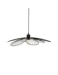 Suspension En Métal Fleur D57 Noir Atmosphera