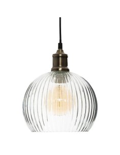 Suspension Laye En Verre D20 Transparent Atmosphera