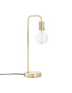 Lampe à poser Droite Keli H45 Doré Atmosphera