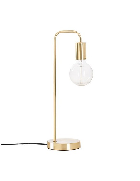 Lampe à poser Droite Keli H45 Doré Atmosphera
