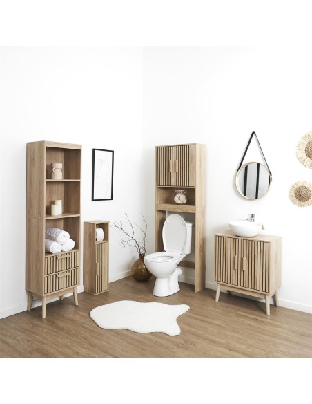 Meuble Sous Vasque Klaus Marron Home Deco Factory