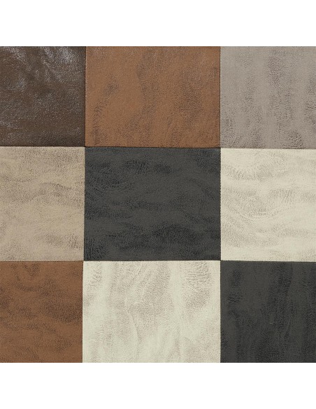 Coffre Pouf Pliable Retro Marron Home Deco Factory