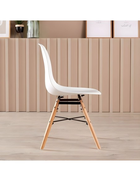 Chaise De Table Jena Blanche Atmosphera