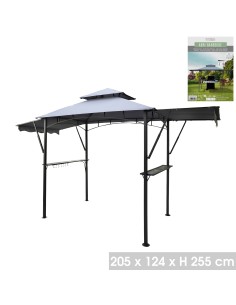 Abri Barbecue Avec 2 Pare Soleil Five 2