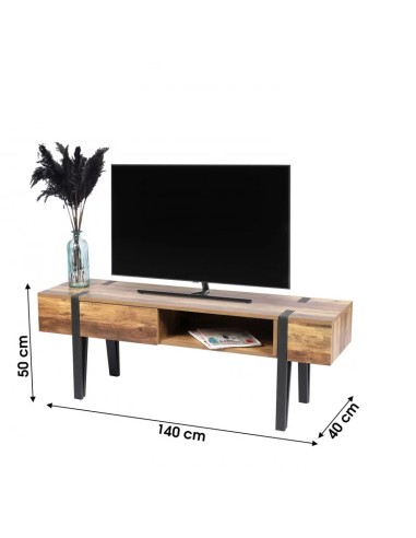 Meuble Tv Avec Tiroir Et Trépied Brams Atmosphera