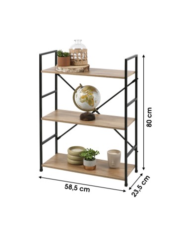 Étagère étroite 3 étagères Large Colorado Five