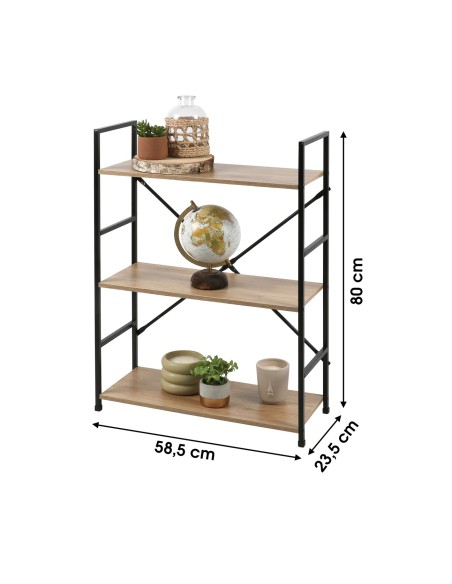 Étagère étroite 3 étagères Large Colorado Five