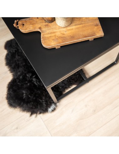 Table Basse En Métal Noir Atmosphera