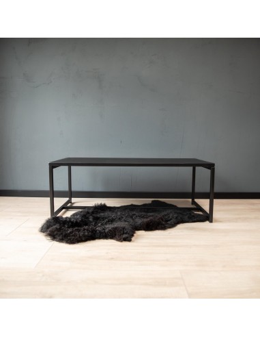 Table Basse En Métal Noir Atmosphera