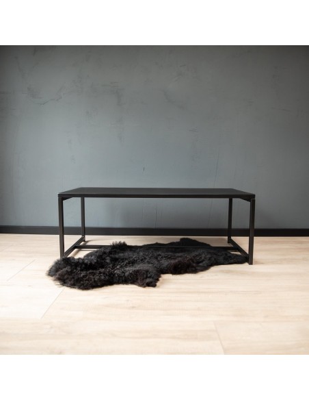 Table Basse En Métal Noir Atmosphera