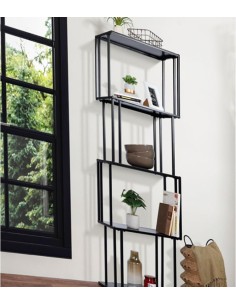 Bibliothèque 5 Niveaux Avec Structure En Métal Five 2