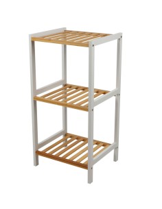 Étagère Pour Salle De Bains 3 Niveaux En Bambou Five