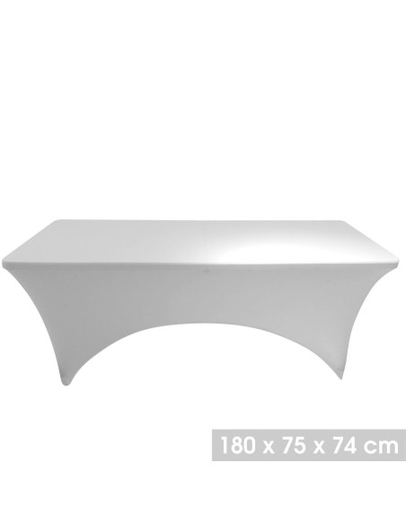 Housse Pour Table De Réception Blanc Five