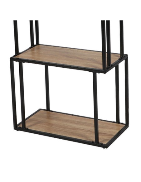 Bibliothèque 5 Niveaux Design Colorado Noire Atmosphera