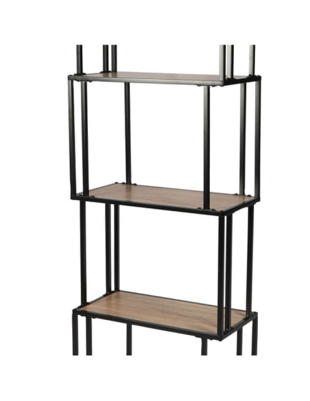 Bibliothèque 5 Niveaux Design Colorado Noire Atmosphera