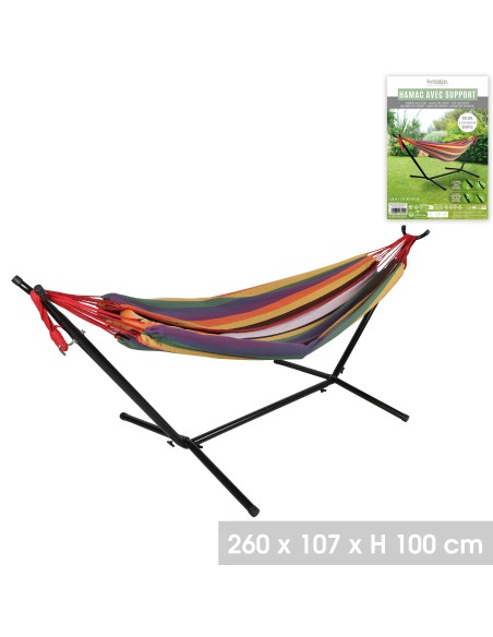 Hamac Avec Support Le Farniente Multicolore Five