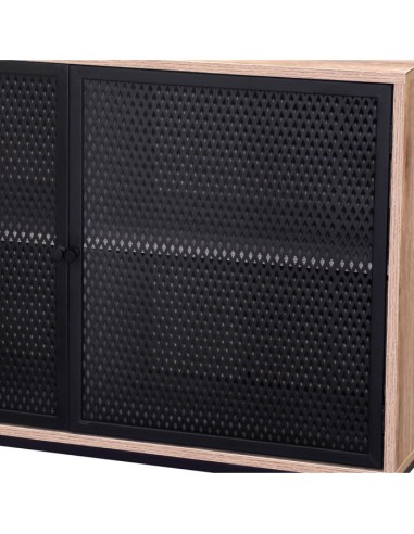 Buffet 2 Portes En Bois Et Métal Soho Atmosphera