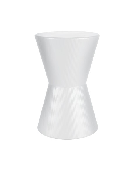 Tabouret En Métal Marius Blanc Five