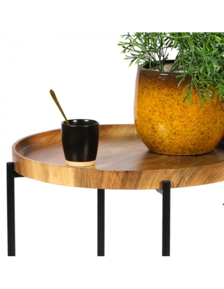 Table D'appoint 2 Niveaux Ronde Joya Atmosphera