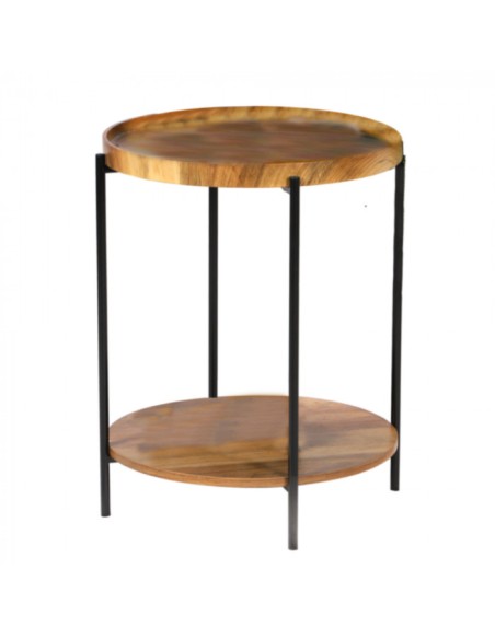 Table D'appoint 2 Niveaux Ronde Joya Atmosphera