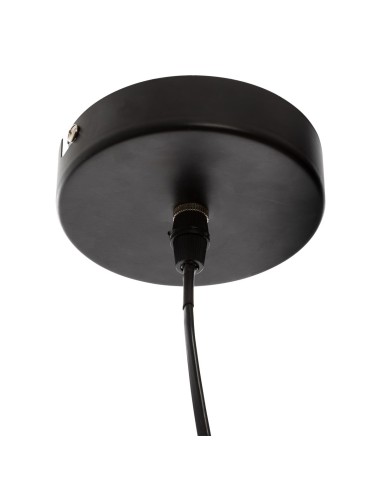 Suspension En Métal Fleur D57 Noir Atmosphera