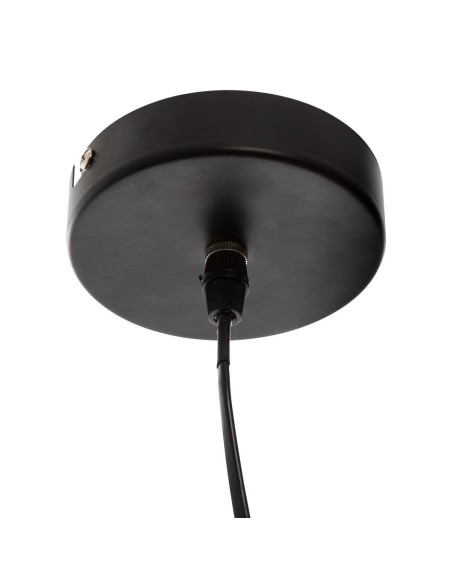 Suspension En Métal Fleur D57 Noir Atmosphera