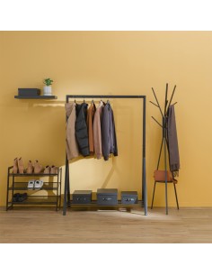 Porte Manteau En Métal Metty Noir Five 2