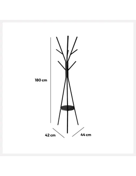 Porte Manteau En Métal Metty Noir Five