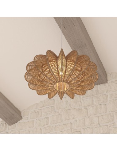 Suspension Tery En Papier D57 Beige Atmosphera