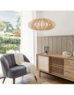 Suspension Tery En Papier D57 Beige Atmosphera 2