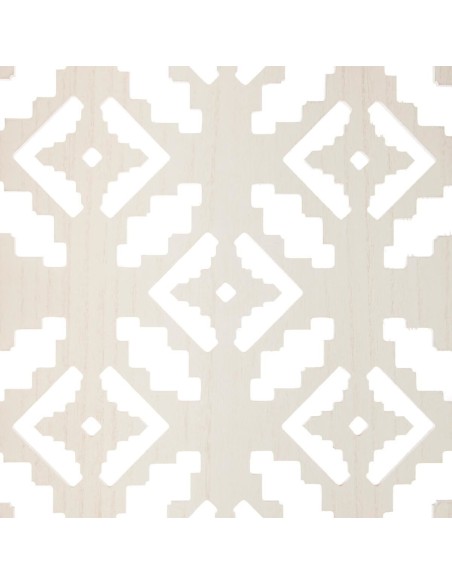 Paravent Rayan H170 En Bois De Paulownia Blanc Atmosphera