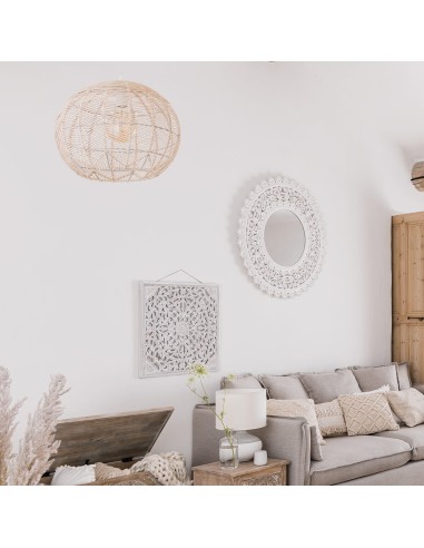 Suspension En Rotin Kita D38 Naturel Atmosphera