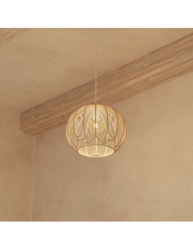 Suspension En Rotin Kita D38 Naturel Atmosphera