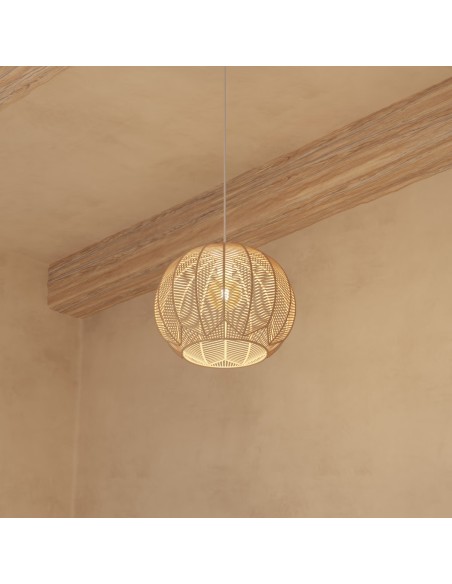Suspension En Rotin Kita D38 Naturel Atmosphera
