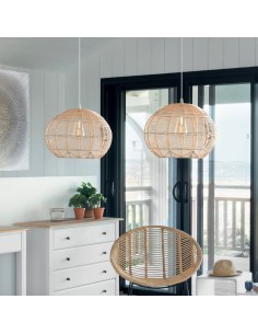 Suspension En Rotin Kita D38 Naturel Atmosphera 2