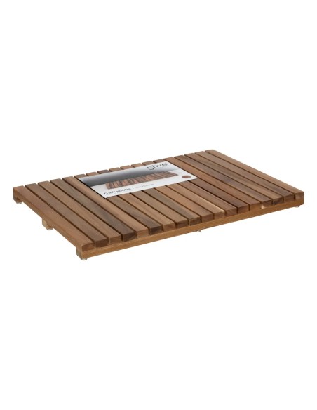 Caillebotis En Bois D'acacia 53x36 Marron Five