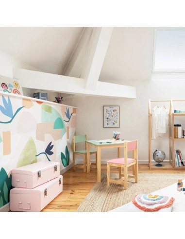 Lot de 2 cantines en métal Rose Atmosphera For Kids