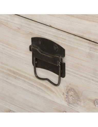 Lot De 3 Malles Alberto Beige Atmosphera